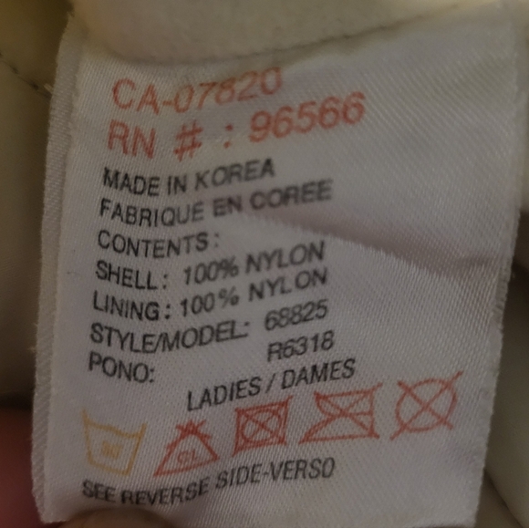 Vintage Ripzone Powder Room Snowboard Jacket Medium Snowboard Ski Coat C73 - Picture 10 of 10